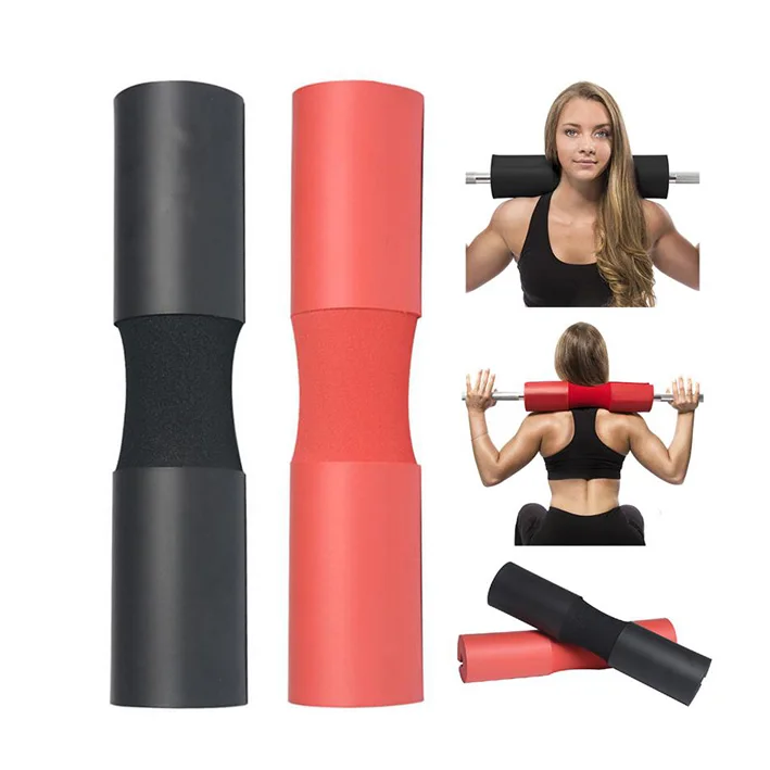 

Fitness Weightlifting Squat Foam Neck Guard Barbell Sleeve Sports Dumbbell Bar Shoulder Back Protective Pad with Strap for Gym, Customized color