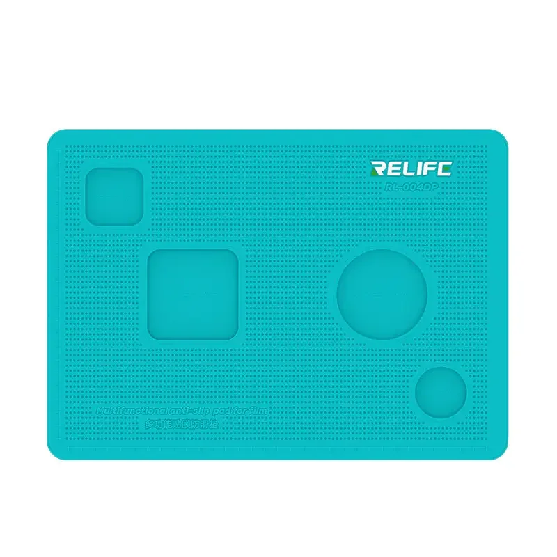RELIFE RL-004DP Anti-Slip Silicone Screen Protector Card Slot Multifunctional Mobile Phone Camera Protection Film Mat DIY Grade