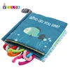 Theme Felt Quiet Books - 3D Touch and Feel Soft Baby Cloth Book