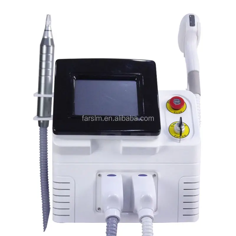 

Professional 2 In 1 Painless Diode Laser 3 wavelengths Hair Removal Device Tattoo Removal Skin Rejuvenation Beauty Instrument