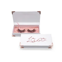 

SY shuying lashes packaging empty mink eyelash packaging box white lash box