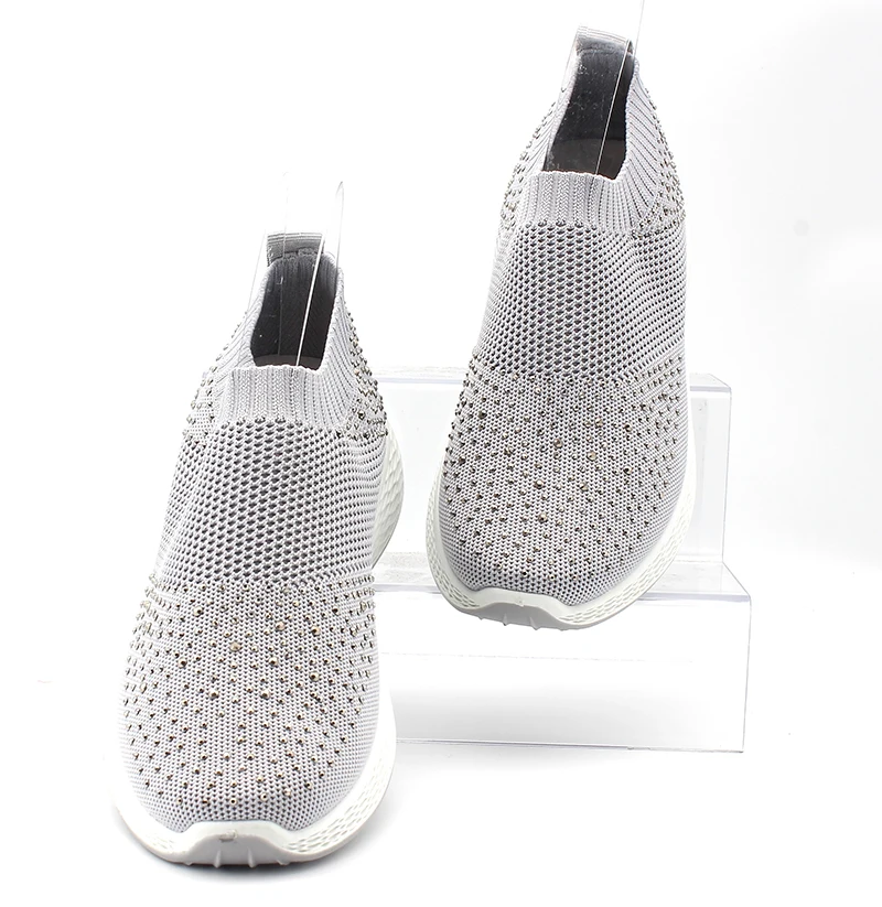 

2022 Women Vulcanize Shoes Sneakers White Casual Shoes Fashion Sneakers Ladies Slip-On Sock Shoes Summer Trainers Basket Femme