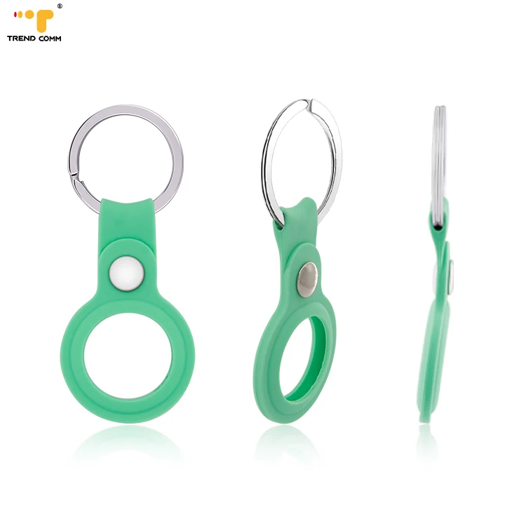 

Low MOQ Location Tracker Original Silicone Key Chain Packing Plastic For Apple Airtag Case
