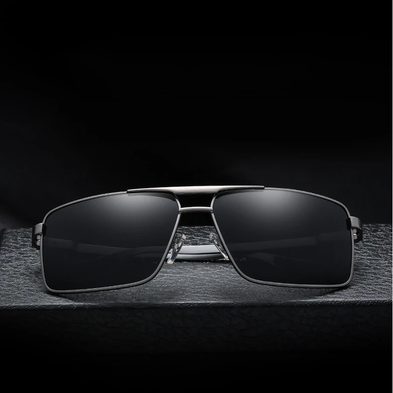 

New 2021 Brand Designer Men Sun Glasses Frame Polarized Lens Sunglasses Fashion Driving Designer Sun Glasses