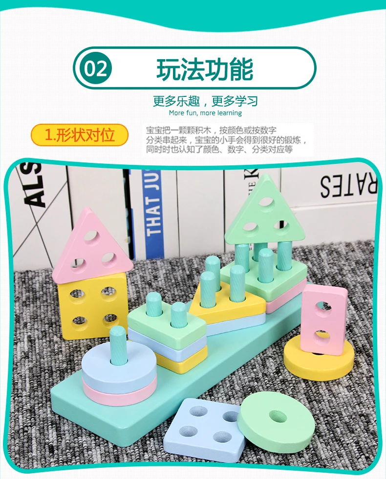 Blok Kayu Bentuk Geometris Yang Sesuai Dengan Kognitif Bentuk Balok Balok Bangunan Mainan Pendidikan Buy Anak Kayu Empat Kolom Mainan Mainan Pendidikan Awal Kecerdasan Pilar Geometri Kognitif Cocok Blok Bangunan Grosir Anak Anak Belajar