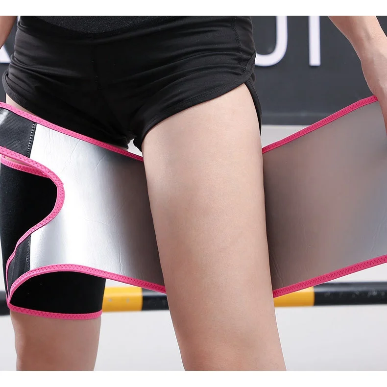 

Custom Sauna Sweat Leg Shaper Bandage Women Slimming Weight Loss Leg Slimmer Bandage Wrap Ladies Leg Fat Burner Thigh Trimmer, Black, pink