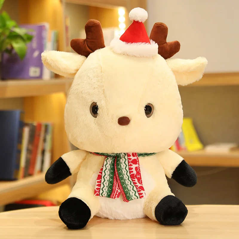 

Wholesale Large Christmas Plush Doll For Kid's or Girl's Gift Soft Stuffed Xmas Toys for Decor