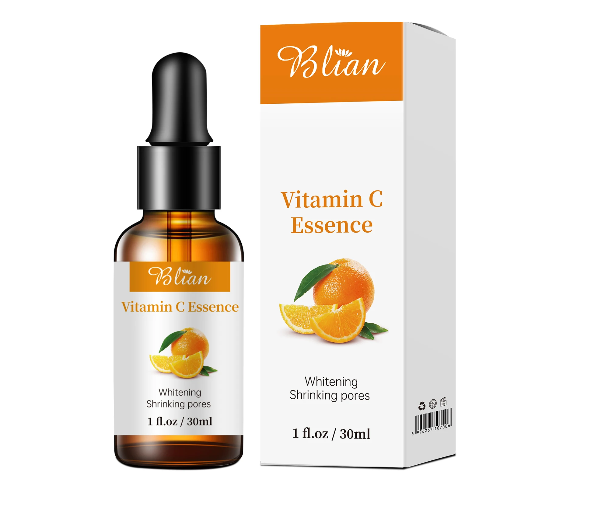 

Private label skin care fade black spot anti-wrinkle anti-aging whitening vitamin C hyaluronic acid face serum