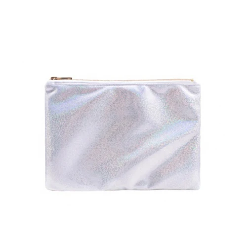 

Customize Fashion Sublimation Blank Glitter Makeup Bag, Sliver,pink,champagne