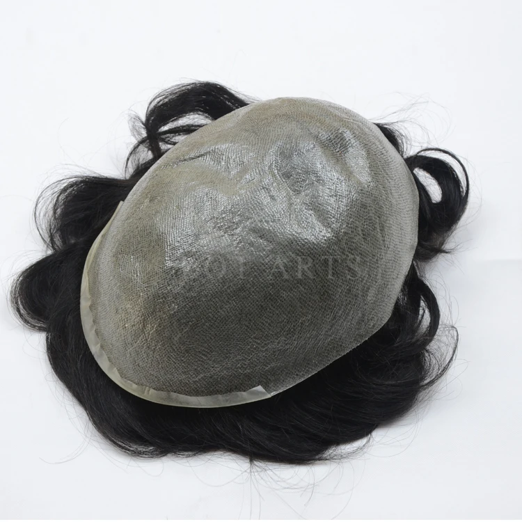

Remy hair hair grade and human hair material super thin skin toupee