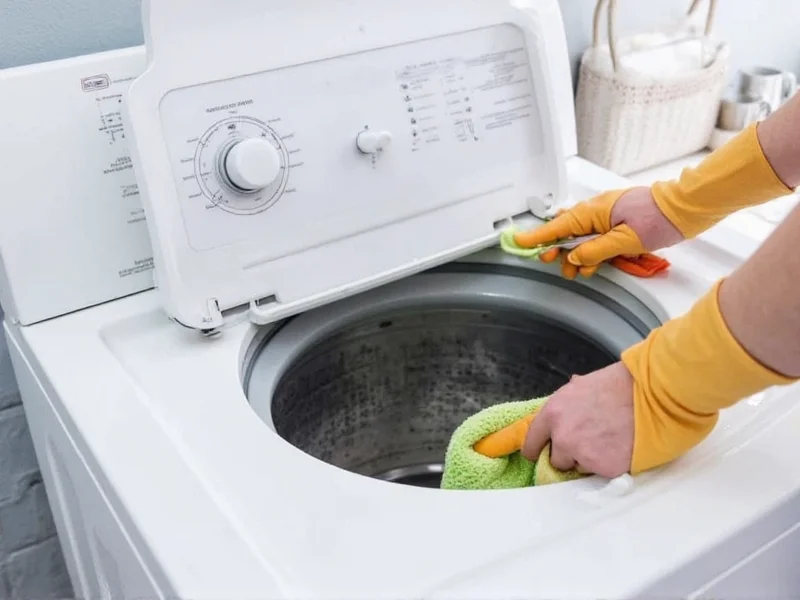 diy how to clean washing machine