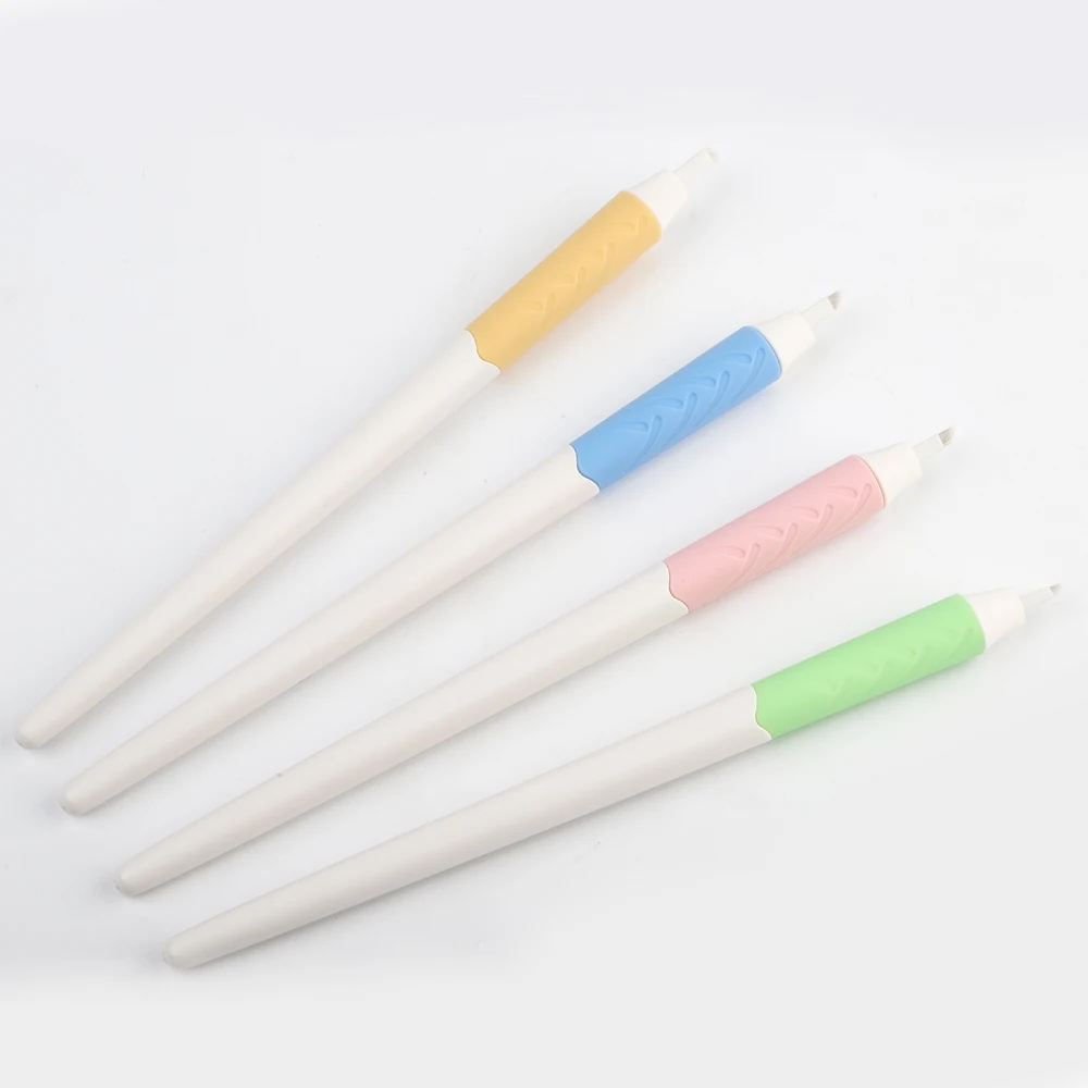 

Disposable microblading Colorful Seasons Disposable Microblading Pen with 12 14 16 18U pin Blade For Microblading Factory, Four color