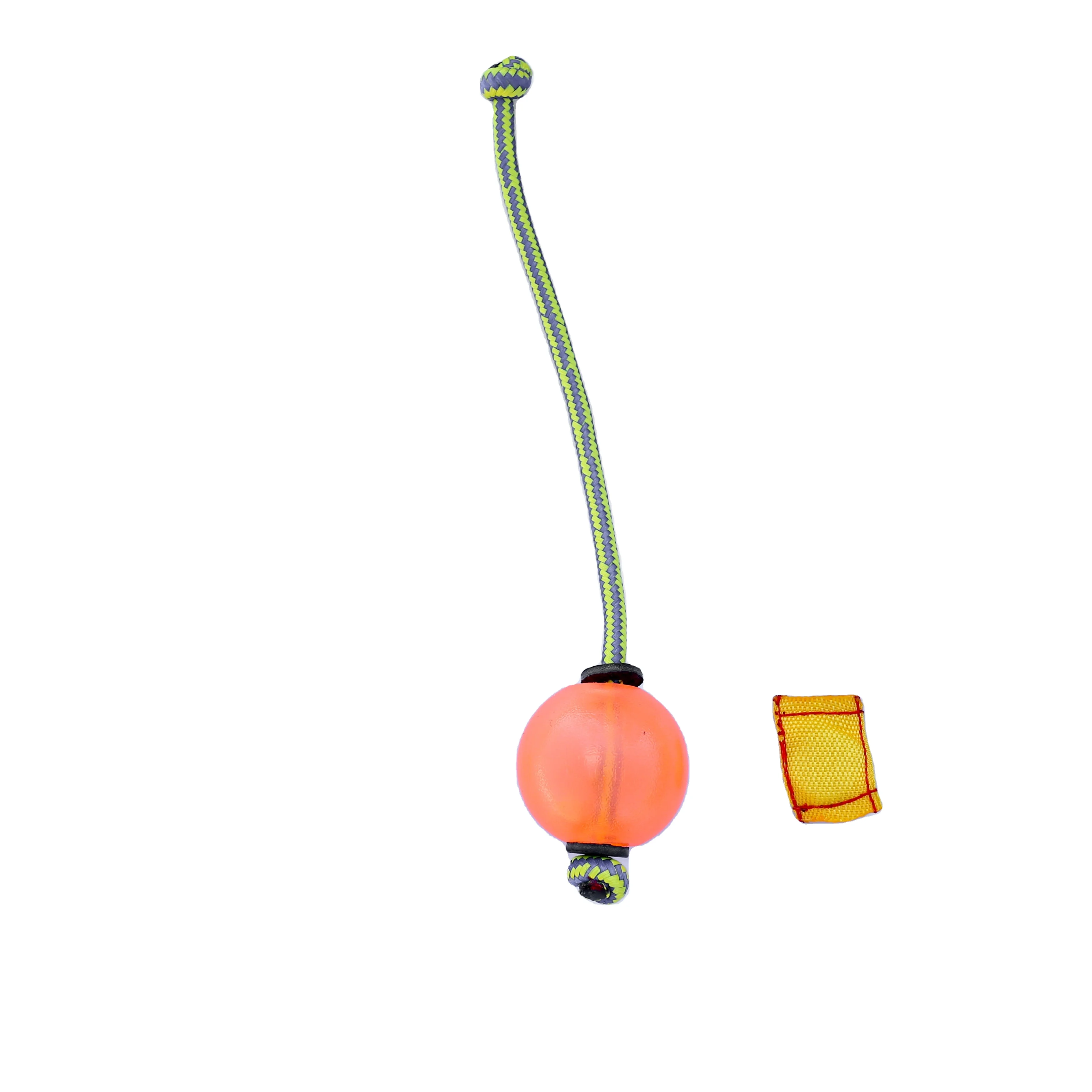 

magnet ball IPO training dog bite ball bite suit, Yellow