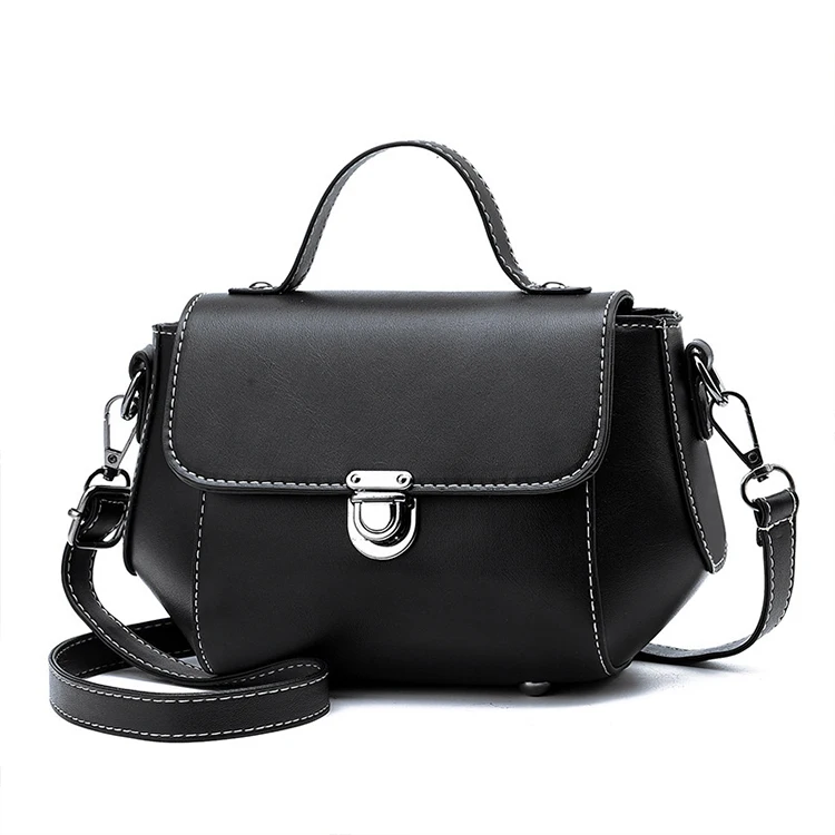 

CB557 Wholesale female messenger bag retro simple solid color small shoulder messenger bag crossbody handbag woman