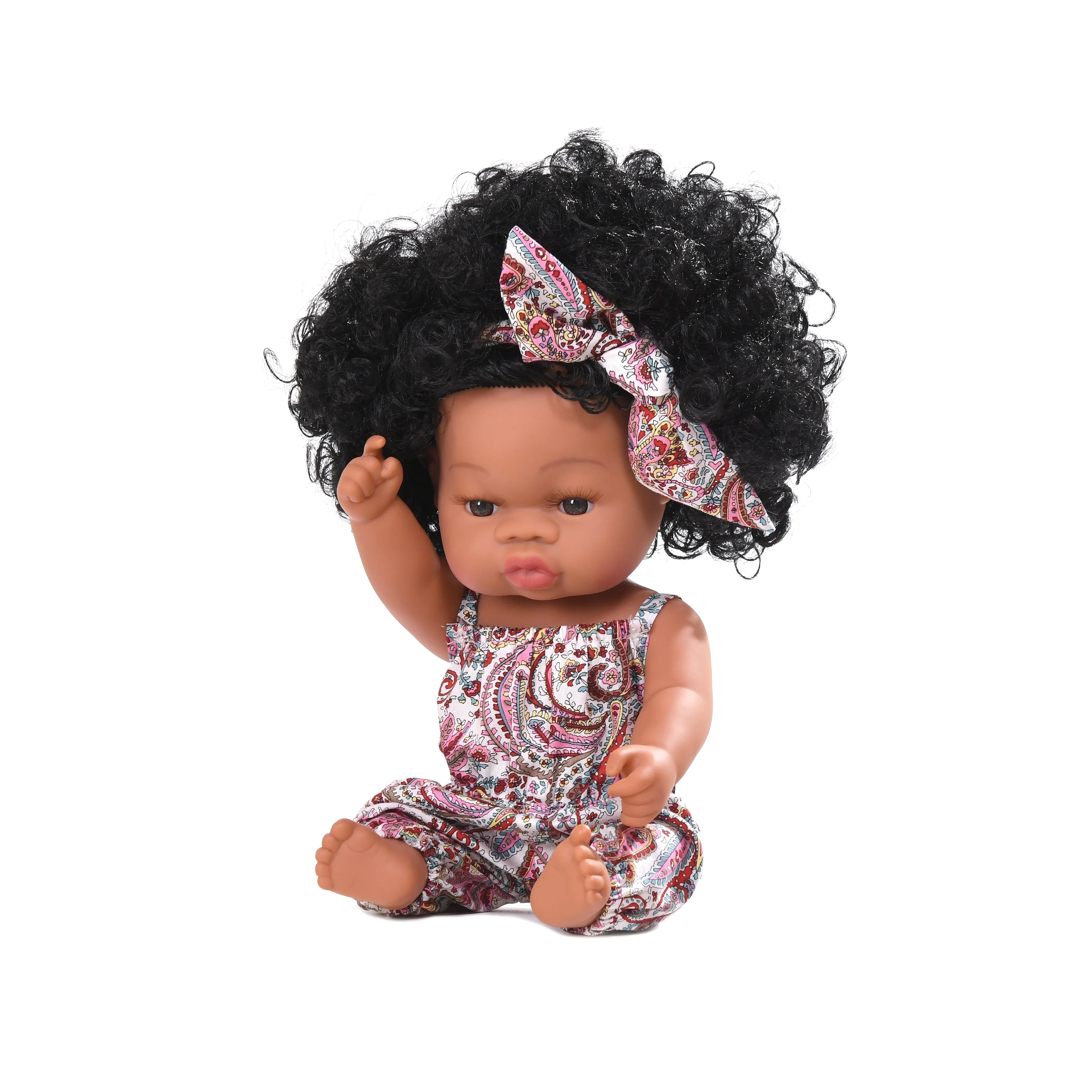 black lifelike baby dolls