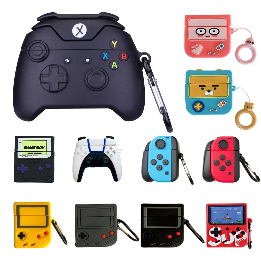 

3D playstation ps5 silicone for Airpods pro Case For Airpod Case Design For Airpods case, 4 colors