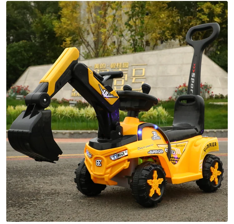 Wholesale Children Mini Toy Excavator Kids Electric Mini Excavator Sandbox Excavator Toy/ride On