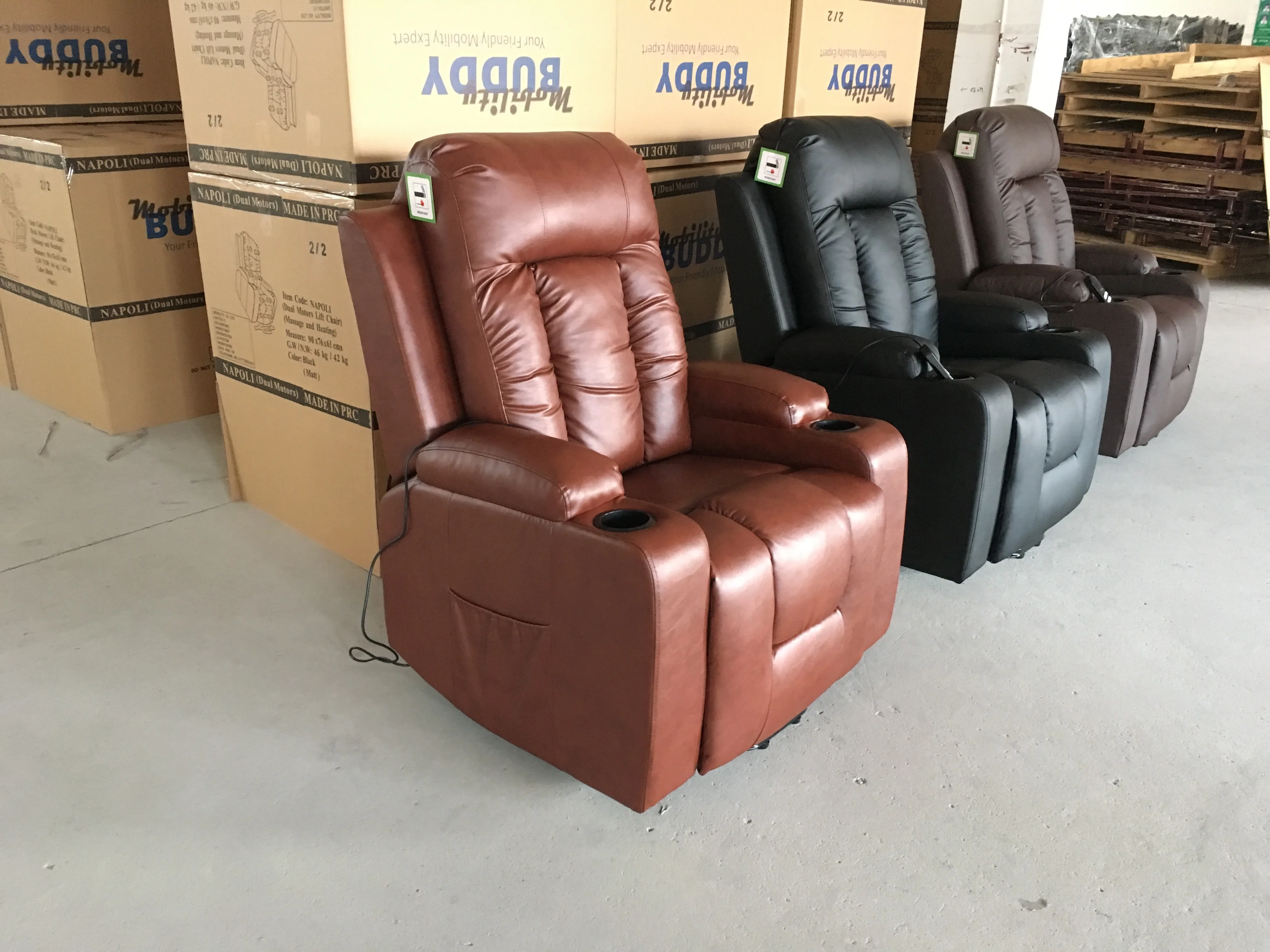 Geeksofa Zoy 4 Positional Ultimate Lift Seat Recliner Chair The World