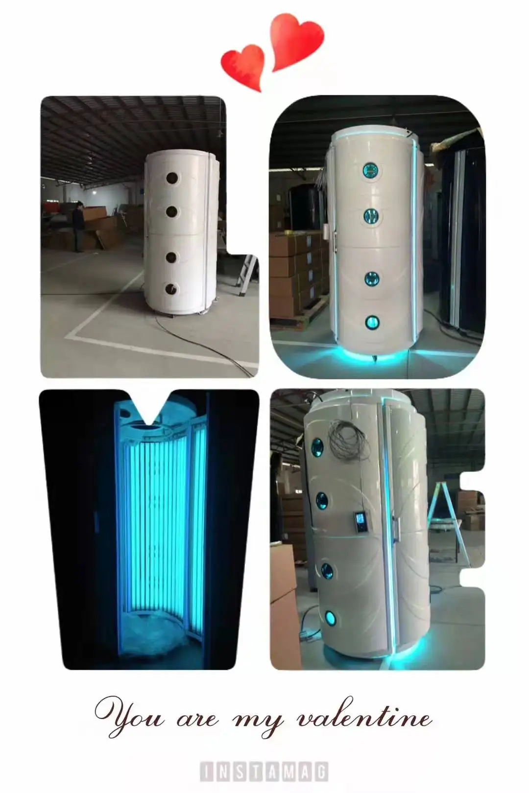 China Factory Prices Whole Body Tanning Machine Tanning Beds Standing