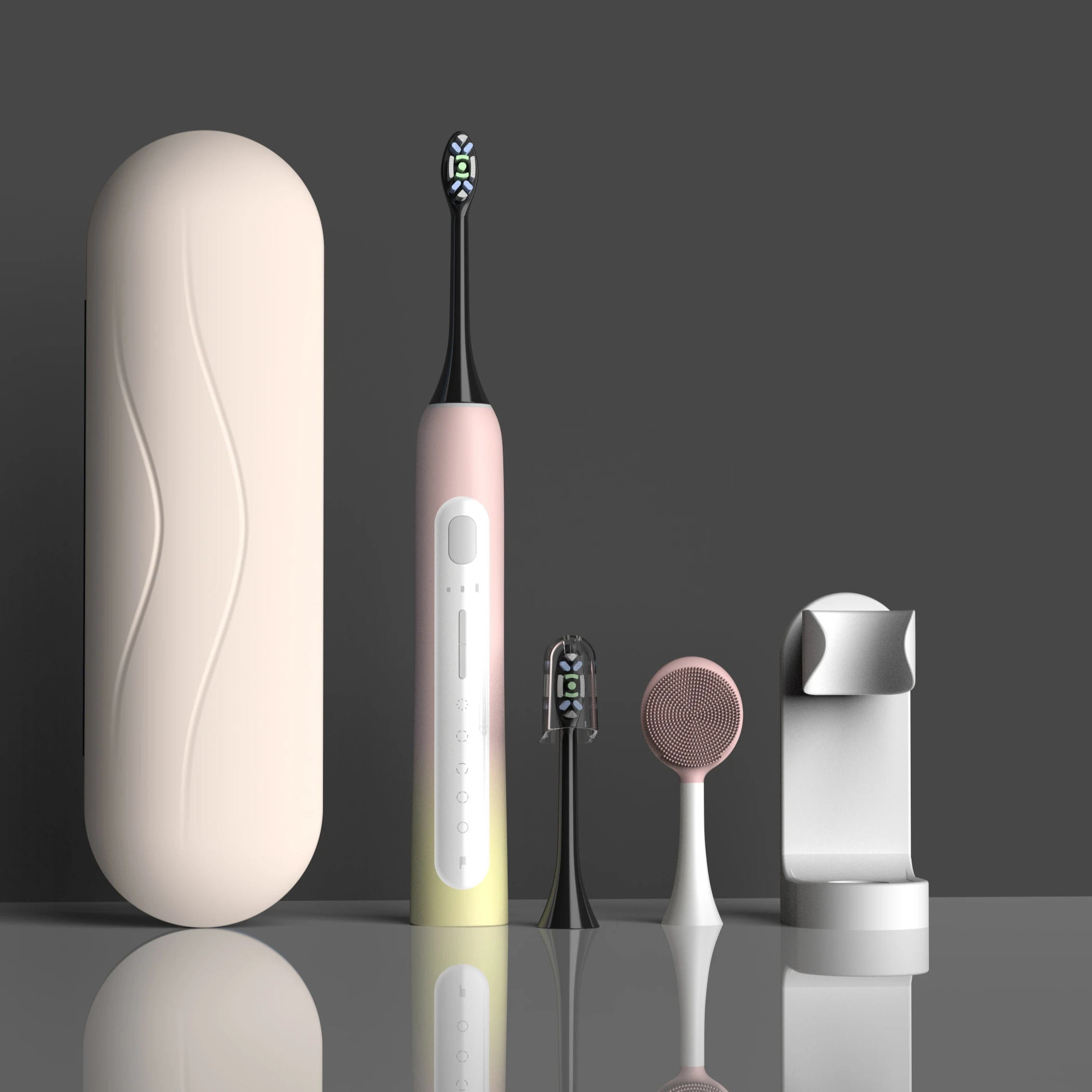 

Customized Design High Efficiency Oscillating Electric Toothbrush Diamond Clean
