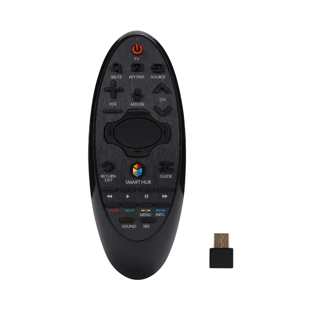 

SYSTO CROSSING THE WALL 2.4G SMART SR-7557 LCD LED UNIVERSAL MAGIC REMOTE CONTROL USD FOR SAMSUNG LCD LED TV BN94-075574, Black