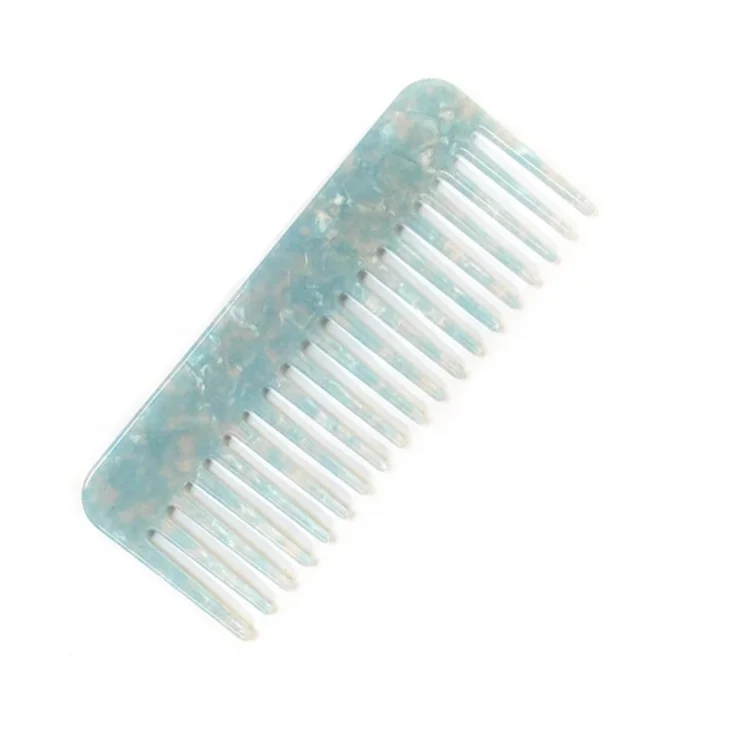 

Wholesale Factory Cheap Custom Acetate Wide Tooth Hairdressing Hair Comb Barber Comb for Salon, Picture