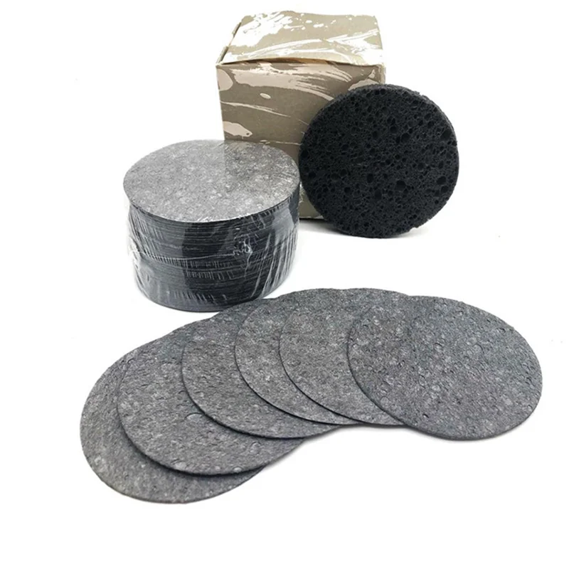 

Wholesale New Cosmetic Deeply Cleaning Black Bamboo Charcoal Facial Cleansing Sponge, Customized