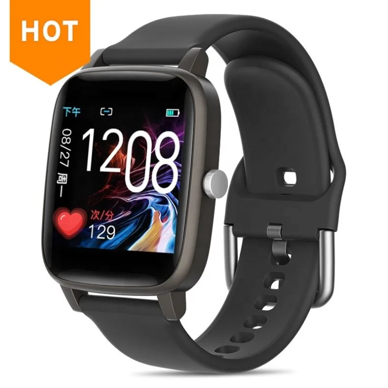 

2020 New Arrival Body Temperature Measurement Smart Watch T98 with Heart Rate Blood Pressure Temperature Monitoring