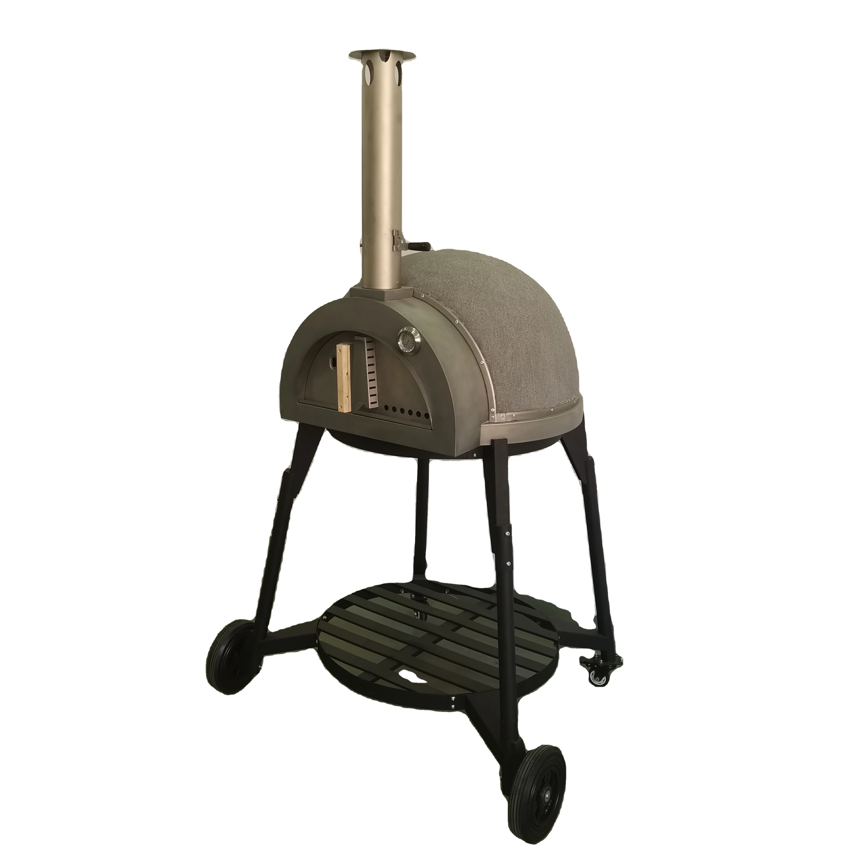 

outdoor clay brick pizza oven plus size Freestanding for wood size 600cm model NL607R Customize