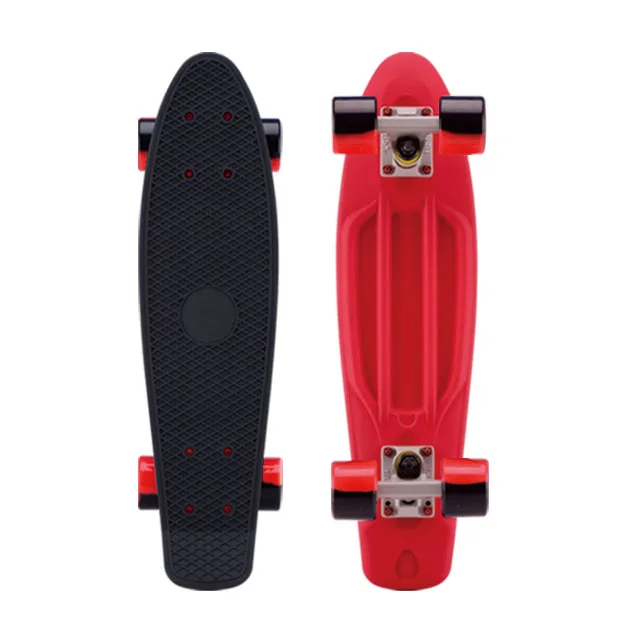 

Wholesale mini plastic cruiser skateboard fish skateboard 22inch colorful skateboard