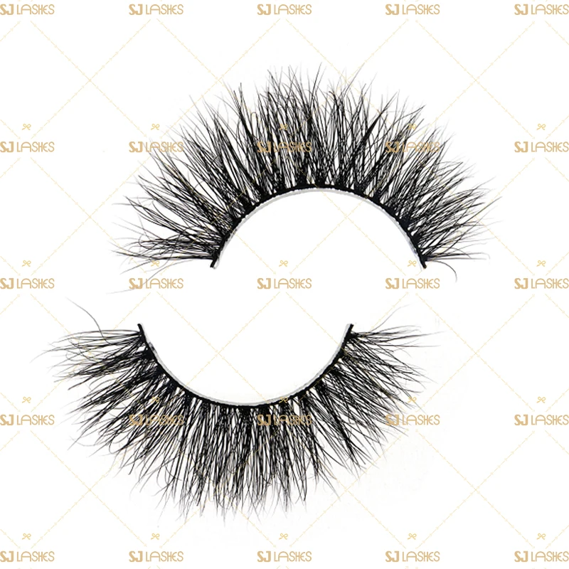 

Cruelty Free 100% Vegan Mink Strip Fluffy Lashes full strip lashes