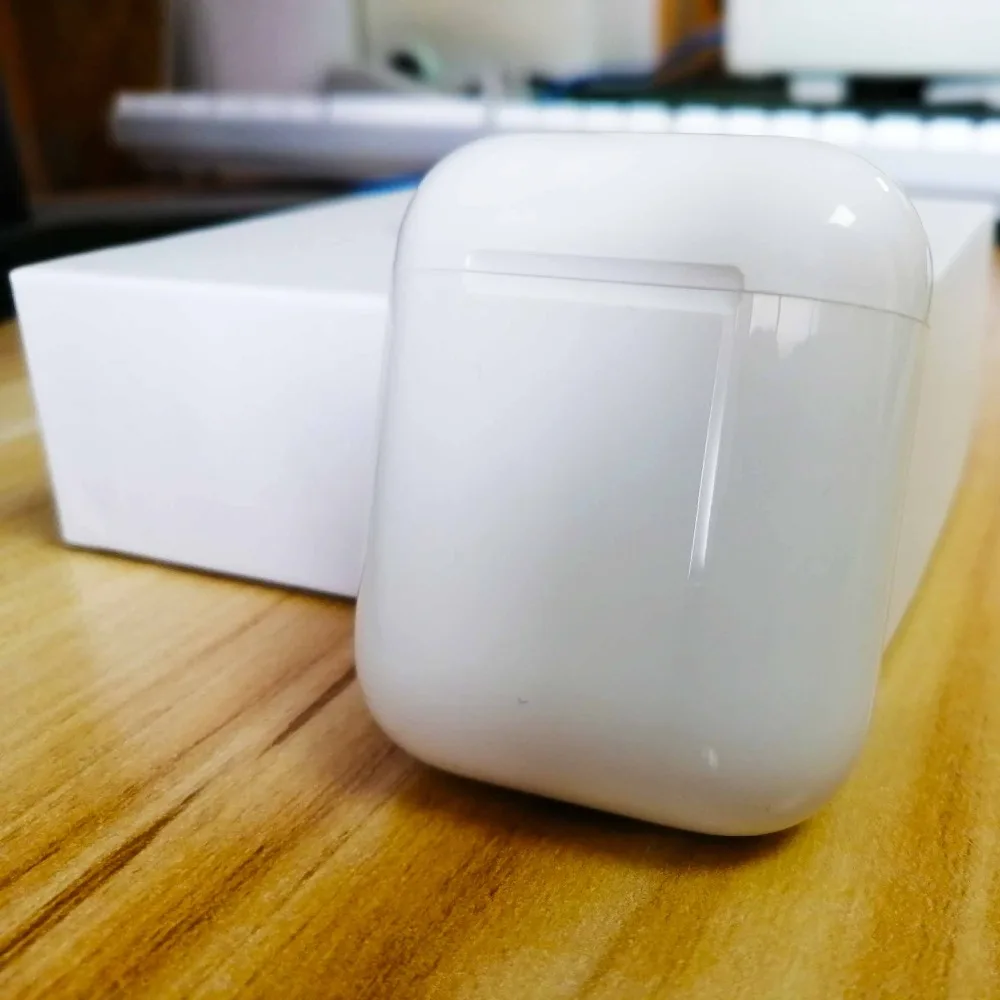 

FOR 1:1 AirPods apple headphones bluetooth headphones original FOR iphone exs/Max /8/7 phone headphones, White or oem