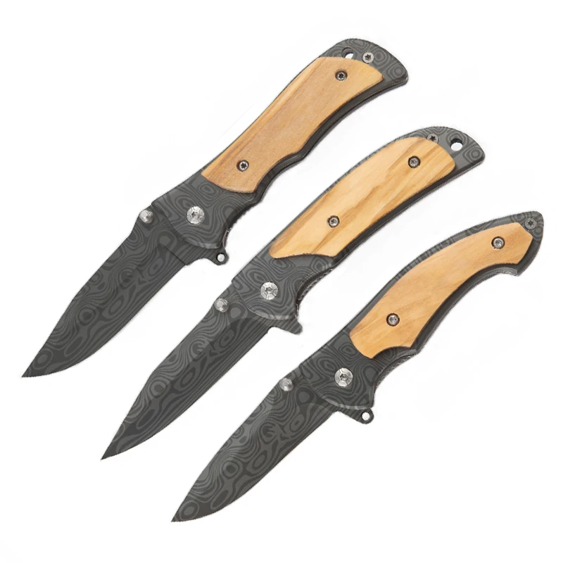 

Sports entertainment products camping survival stainless steel outdoor wholesale price folding pocket hunting knife