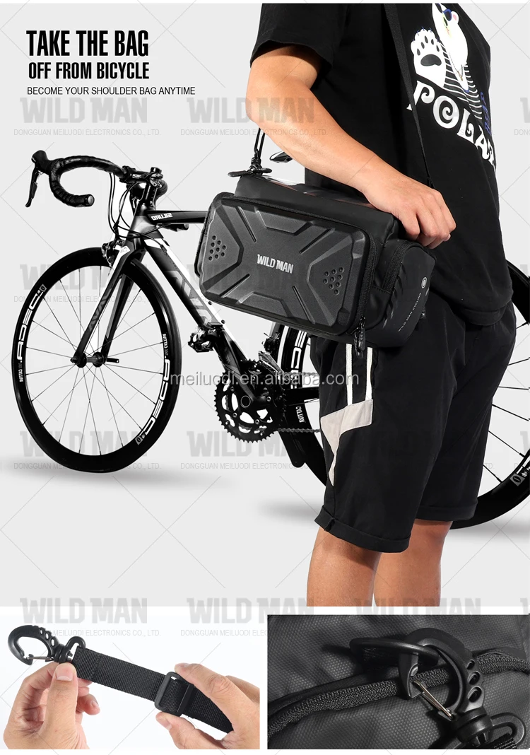 Bike bag bag bike carrier Wildman Bag E2 1l 