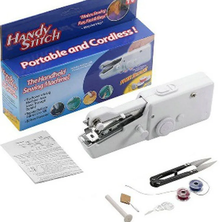 High Quality 2 in 1 Mini Hand Held Home Electric Sewing Machine