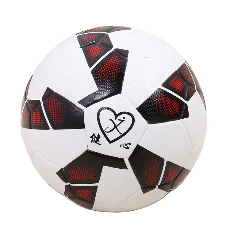 

High quality all weather soccer ball wholesale, laminated PVC football cheap size 5 pvc football Ball, White