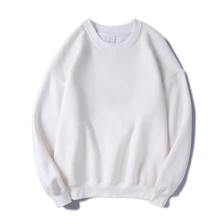 

Bulk Autumn White Womens Custom Long Sleeve Unisex Sweatershirt