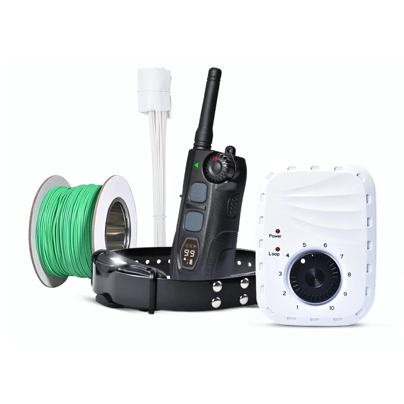 

2022 High quality Stubborn animal pet containment Electric Dog Fence system with remote 2000m training dog collar fence system