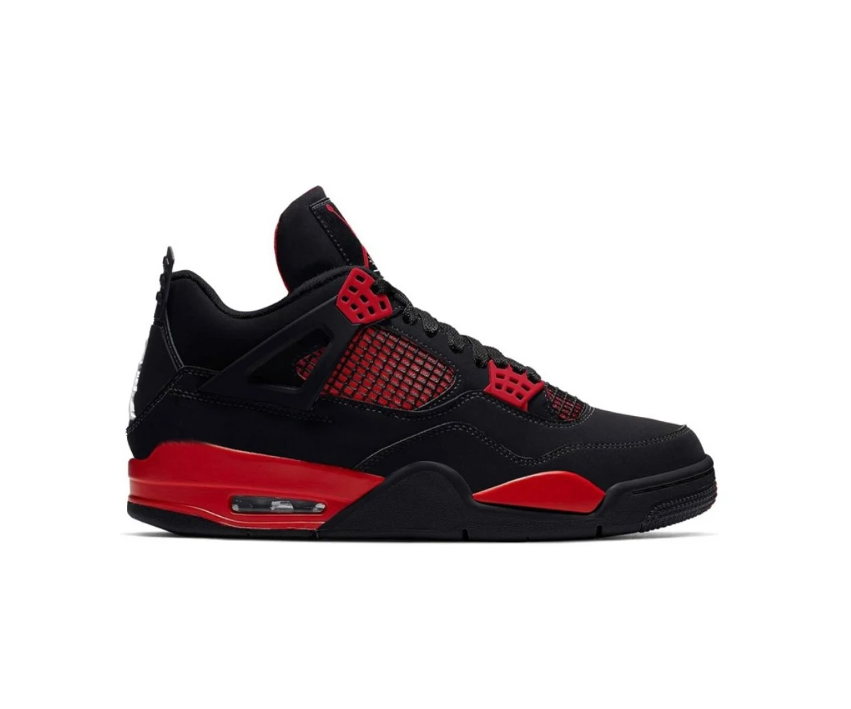 

Nike Air Jordan 4 Retro Red Thunder men women sneakers fashion casual sports shoes basketball shoes