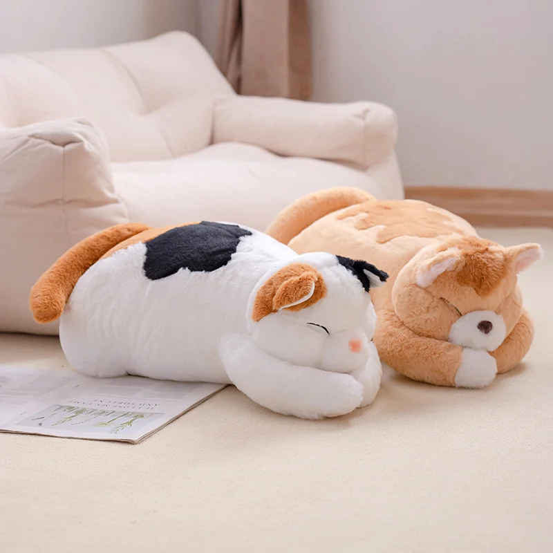 

63cm Soft Fabric Custom Cat Stuffed Animal Plush Toy Cute Soft Animal stuffed animals Plush Cat Toy