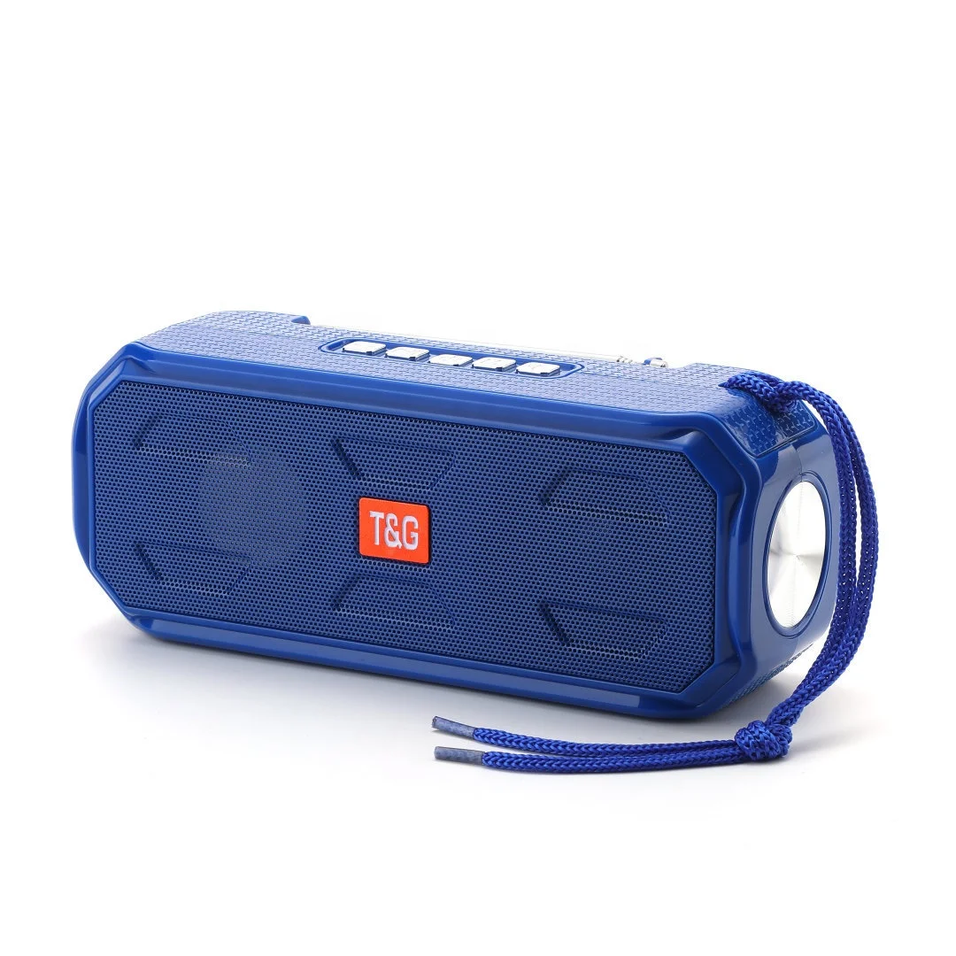 

Portable Speaker Wireless Stereo Bass TWS Outdoor BT compatible Speakers Support TF/FM Radio/USB/AUX with Solar Charger