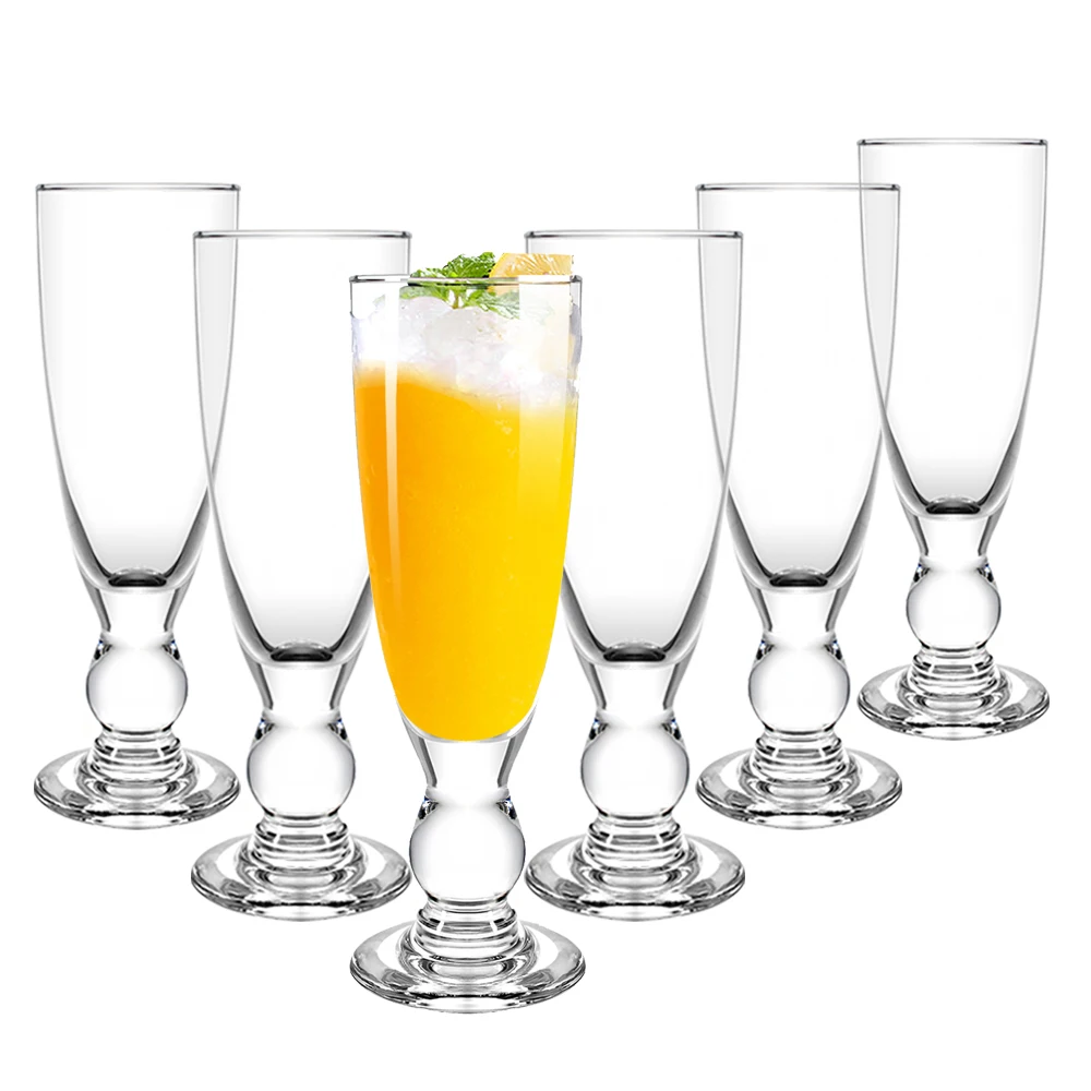 

Bar wine tool 330ml unique wine margarita cocktail glass of 6 with box