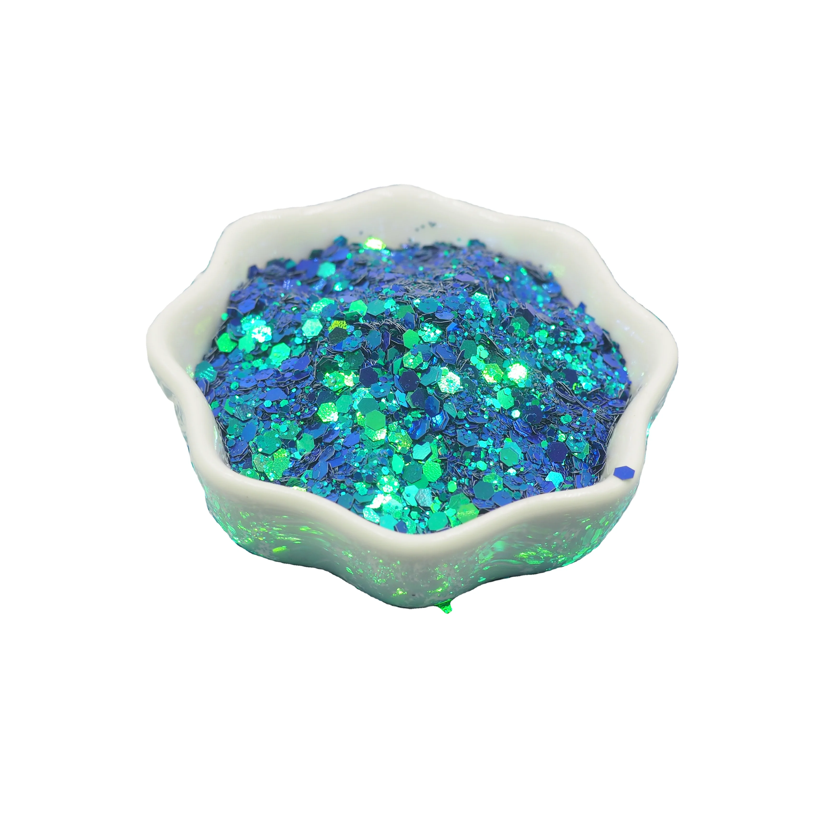 Xucai Eco-Friendly Chunky Glitter Powder Nail Art Christmas Party Decoration Wholesalers' Christmas Crafts Party Supplies