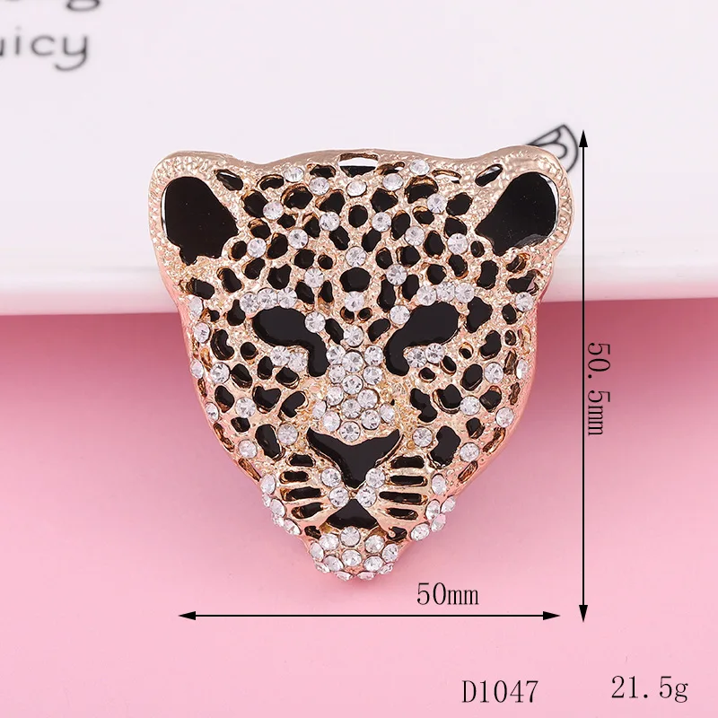 

Cheetah Neutral Elephant Cartoon Fashion Animals shape Jewelry Versatile Exquisite Manual DIY material Custom Necklace Pendant, Gold