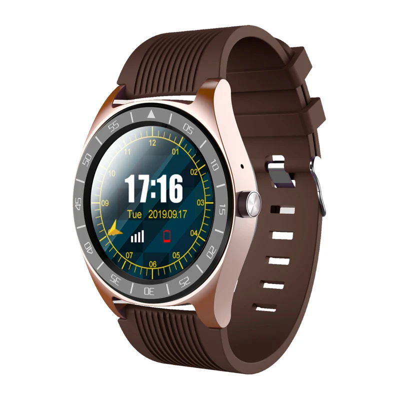 V5 Smart Watch, Smartwatch with SIM Card Slot Camera Music Play Sports Smart Watch Phone with Pedometer Sleep Monitor