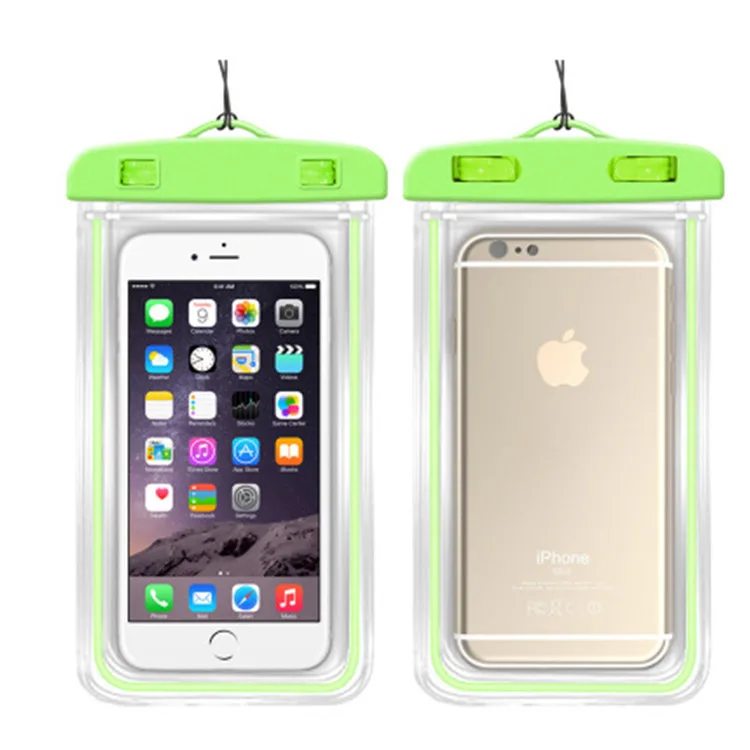 

Waterproof Phone Pouch / Case , Waterproof Cell Phone Pouch Universal TPU Clear Water Proof Dry Beach Bag for Phone, Transparent
