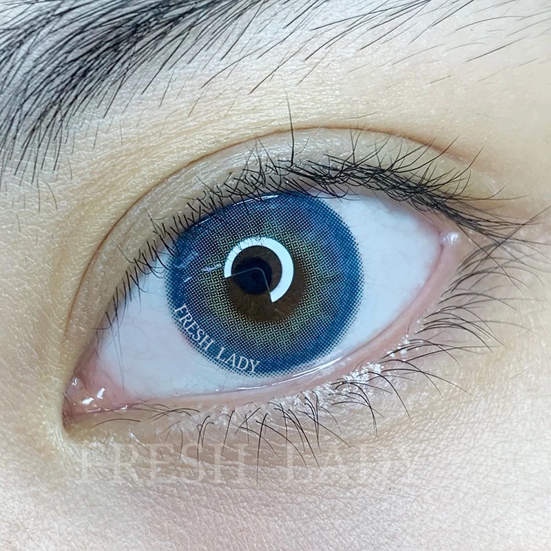 

Fresh Lady Maria Collection Circle blue color contact lenses