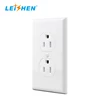 Residential wiring supplies Leishen decora receptacle,duplex outlet plug white,black or Customized color
