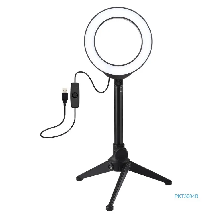 

TOP sales PULUZ 4.2 inch LED Ring light Photography photography lighting studio Lights Kits, Black