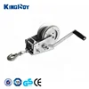2500lbs portable boat hand winch cable puller manual winches with two way ratchet